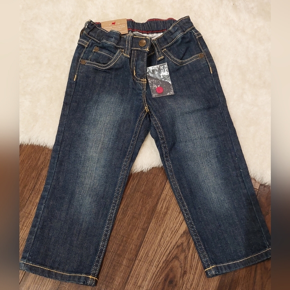 2 Pairs of New Hanna Andersson Jeans sz 90 - Picture 1 of 4